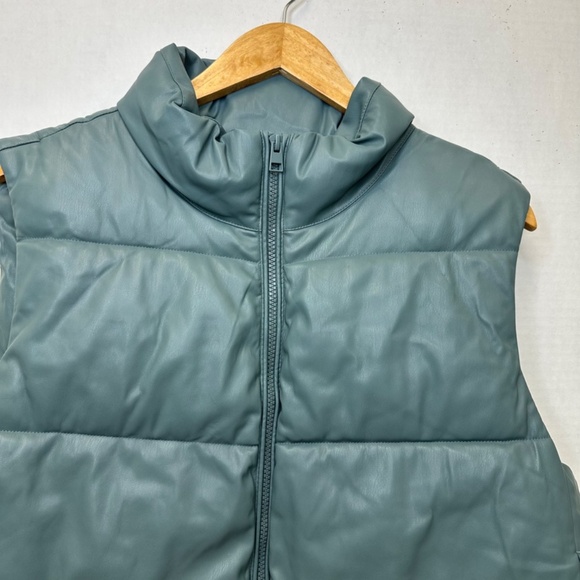 Bagatelle Collection Teal/Green Puffer Vest size Large - Picture 3 of 11